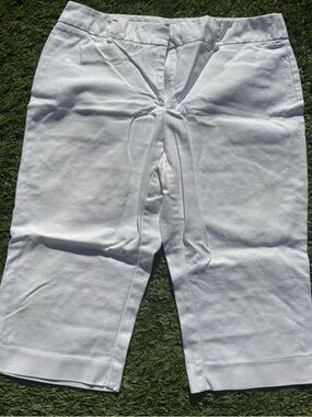 Charter Club White Modern Skimmer pant